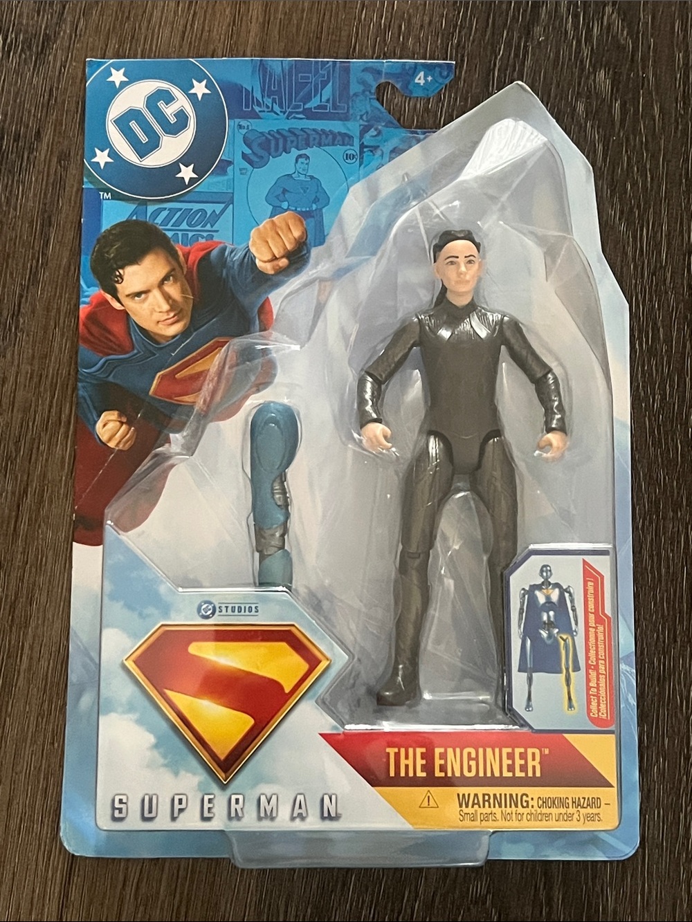 (4) NWT DC Superman The Engineer Figure